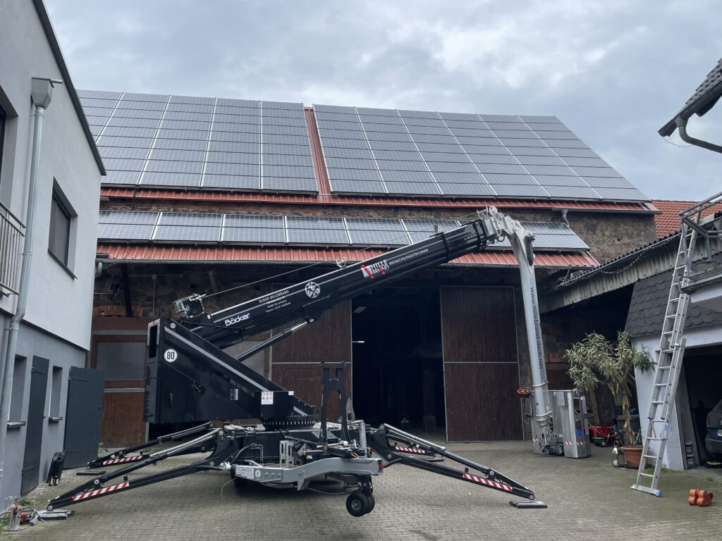 Photovoltaikanlage auf Scheunendach
